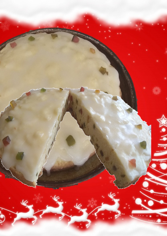 Una foto de Budín Navideño sin gluten