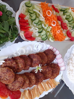 عکسی از دستور شامی کباب