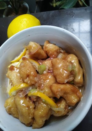 Foto resep Ayam saus lemon 🍋