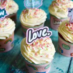 A picture of Sprinkle Cupcakes.