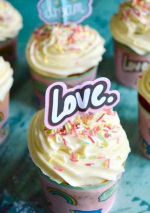 A picture of Sprinkle Cupcakes.