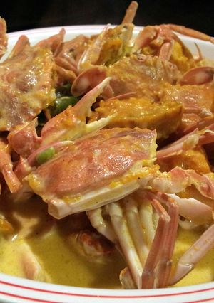 A picture of AMIEs "GINATANG ALIMASAG" (Crabs with Pumpkin in Coconut Milk).