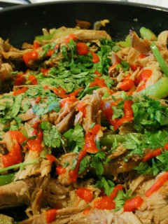 A picture of Pork carnitas.