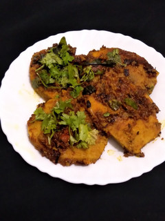 A picture of Yam fry.