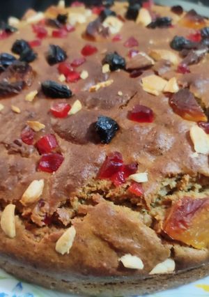 A picture of Christmas Cake.