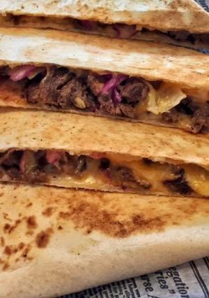 Una foto de Quesadillas de churrasco