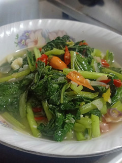 Foto resep Tumis Sawi Hijau Pedas