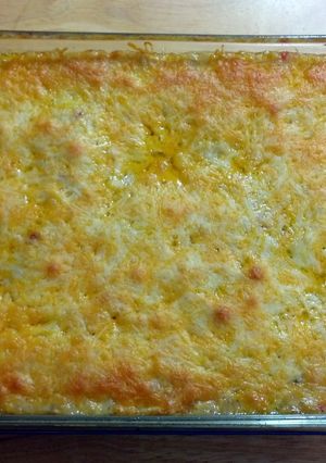 A picture of Amazing Chicken Enchilada Casserole.