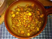A picture of lentil curry