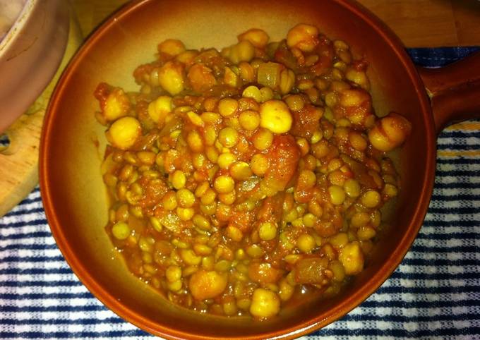 Recipe of Super Quick Homemade Filling Macrobiotic Bean Curry