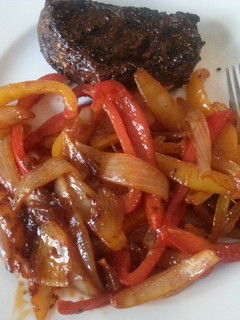 A picture of Steak chipotle in adobo sauce.