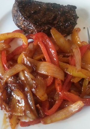 A picture of Steak chipotle in adobo sauce.