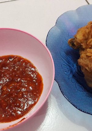 Foto resep Saos ayam goreng tepung kriuk