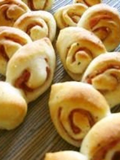 A picture of Bacon Twists From Bread Flour.