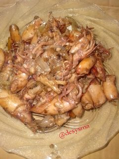 Foto resep Tumis cumi asin