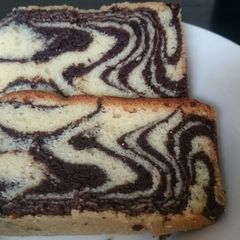 Zebra cake. #author marathon contest # A picture of Zebra cake. #author marathon contest #.