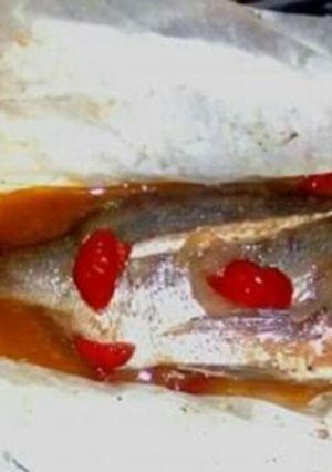 Φωτογραφία της συνταγής Φαγκρί σε λαδόκολλα με ντομάτες