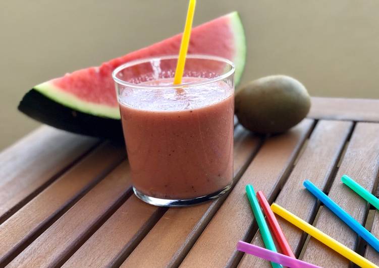 Batido de sandía en thermomix 🥝🍉