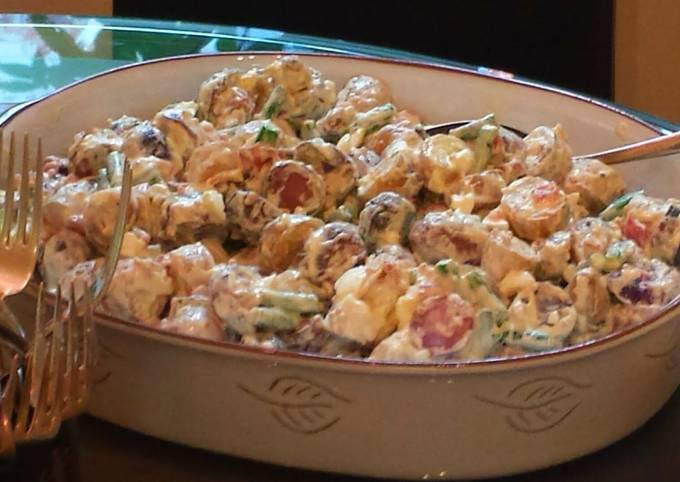 Recipe: Perfect Smoked potato salad nicoise