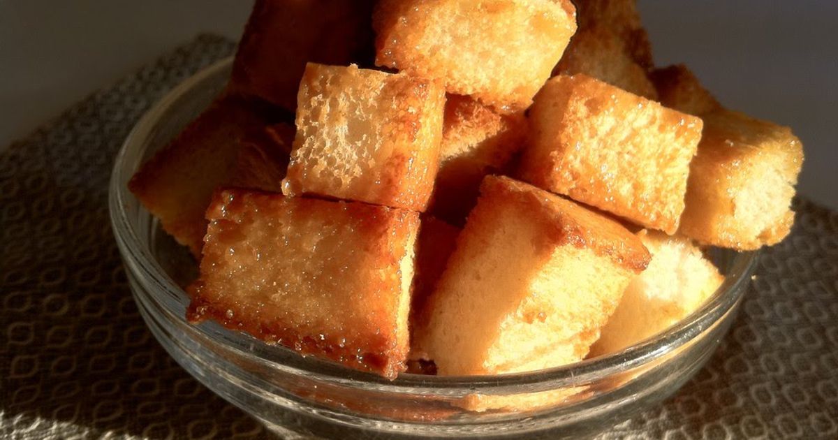 Caramel Rusks ＊ With Sandwich Bread Recipe By Cookpad.Japan