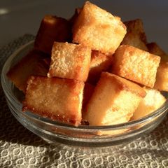 A picture of Caramel Rusks ＊ With Sandwich Bread.