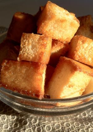 A picture of Caramel Rusks ＊ With Sandwich Bread.