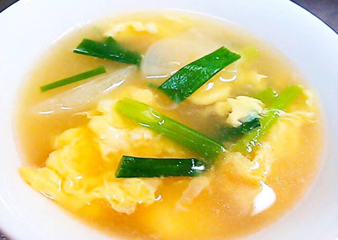 Daikon Radish & Egg in Beef Stock Soup