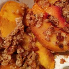 A picture of Easy Peach Crisp.
