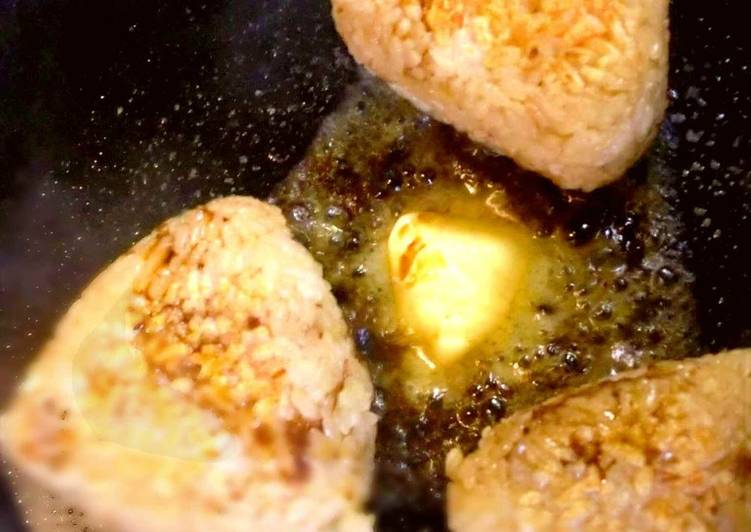Recipe of Homemade Crispy Butter Rice Balls