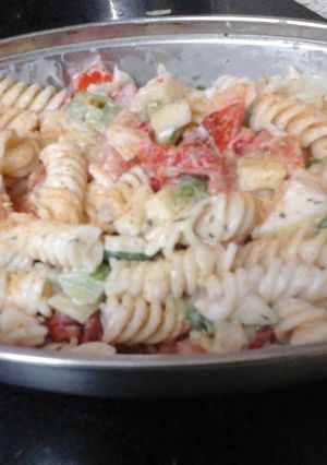 A picture of My Tasty Pasta Salad 😉😊.