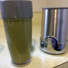 A picture of Orange Carrot Banana Smoothie.