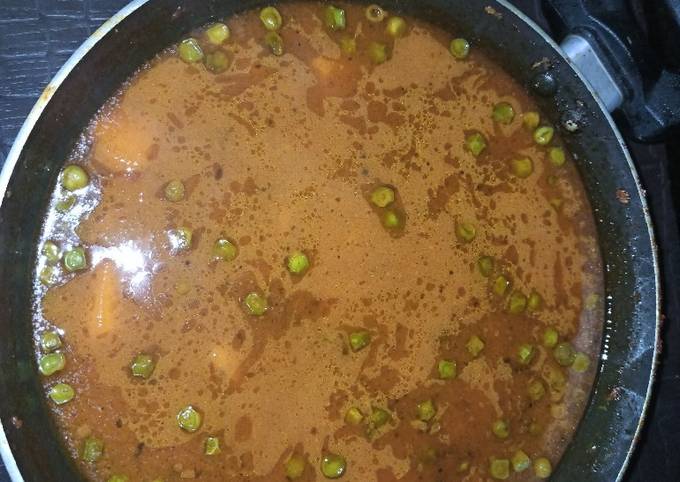 Recipe of Thomas Keller Restaurant Style Aloo Matar