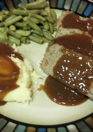 A picture of Perfect meatloaf.