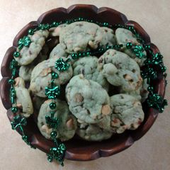 A picture of Irish Blarney Stone Cookies.