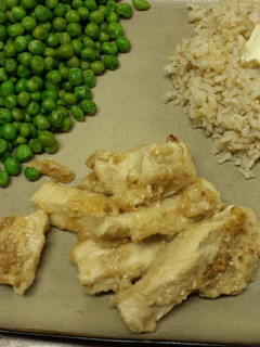 A picture of Healthy lemon garlic chicken.