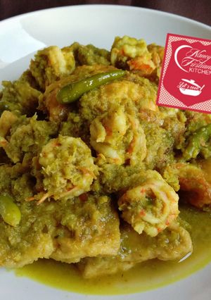 Foto resep 401. Cabe Hijau Udang Telur dan Tahu