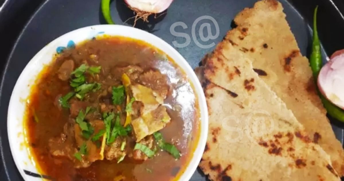 Mutton Rassa Plate मटण रस्सा (Mutton Rassa Recipe In Marathi) रेसिपी Supriya Vartak Mohite ...