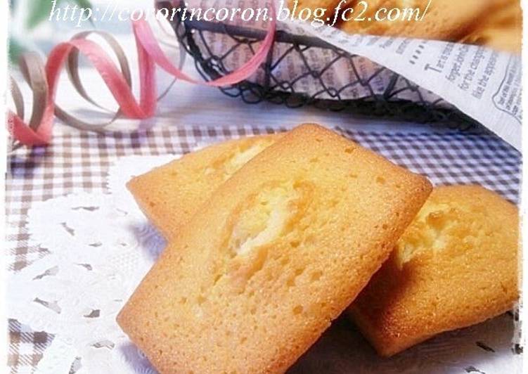 Simple Way to Prepare Speedy Puffy Financiers To Use Up Egg Whites