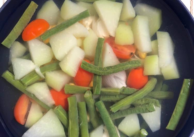 Langkah Mudah untuk Menyiapkan Sayur asem super seger, Lezat Sekali