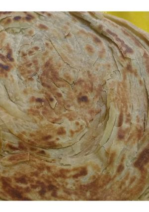 A picture of Lachha Paratha – Flaky Bread.