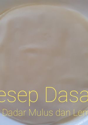 Foto resep Resep Dasar: Kulit dadar mulus dan lembut