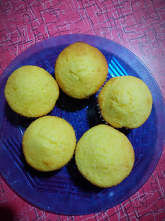 Una foto de Muffins de coco