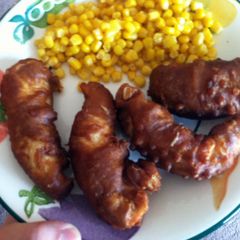 A picture of Beer Battered Chicken Strips.