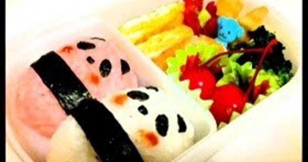 *Ernest Kyaraben Onigiri Rice Balls Panda A-76939