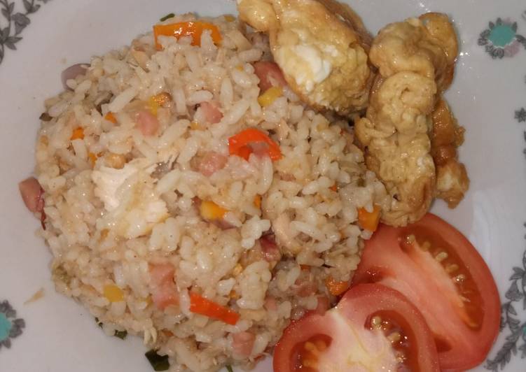 Resep 28. Nasgor Sayur Omelet Anti Gagal