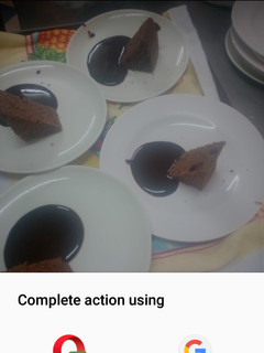 A picture of Chololate sauce...