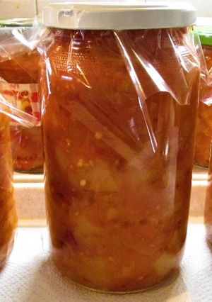 Lecsó télire recept fotója