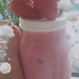 YOGURT DE FRUTILLAS (TIPO BEBIBLE) CASERO😍❤🍓🍓🍓
