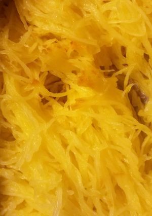 A picture of Spaghetti Squash.