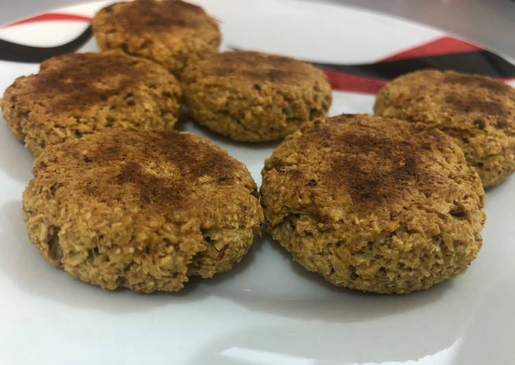 Recipe of Homemade Galletitas de avena + limón (sin azúcar)